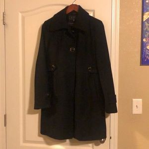Wool blend pea coat